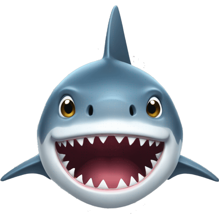 Shark with three tails emoji