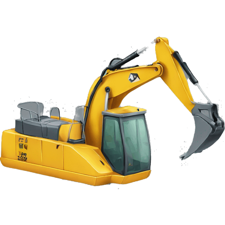 Excavator  emoji