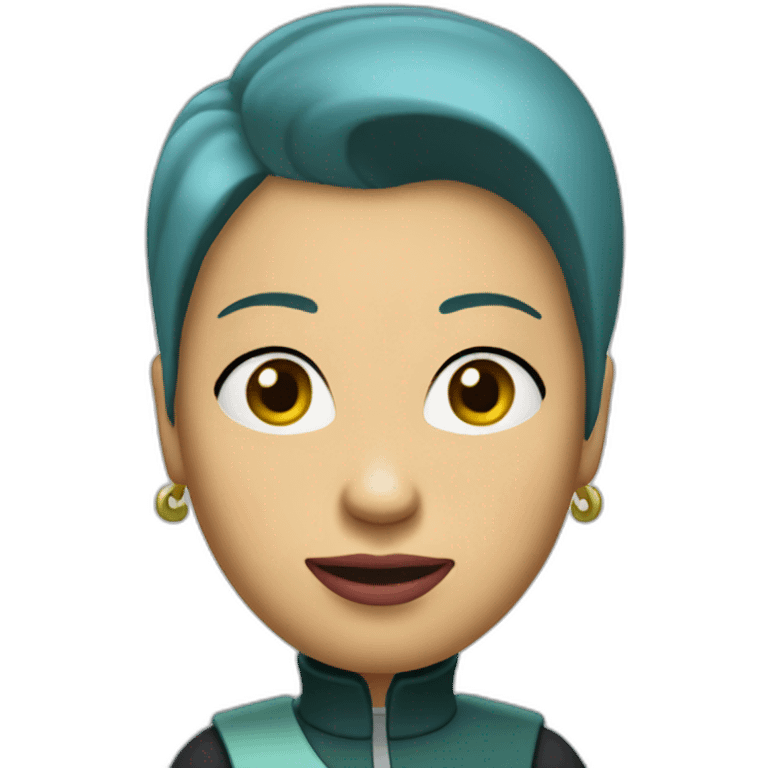 amy wang in futurama emoji