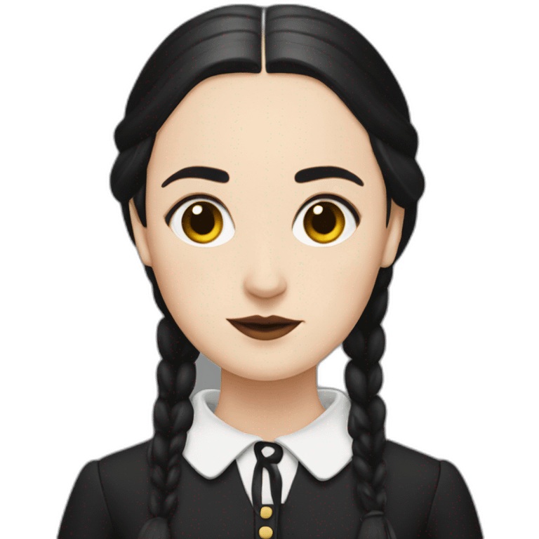 Wednesday adams emoji