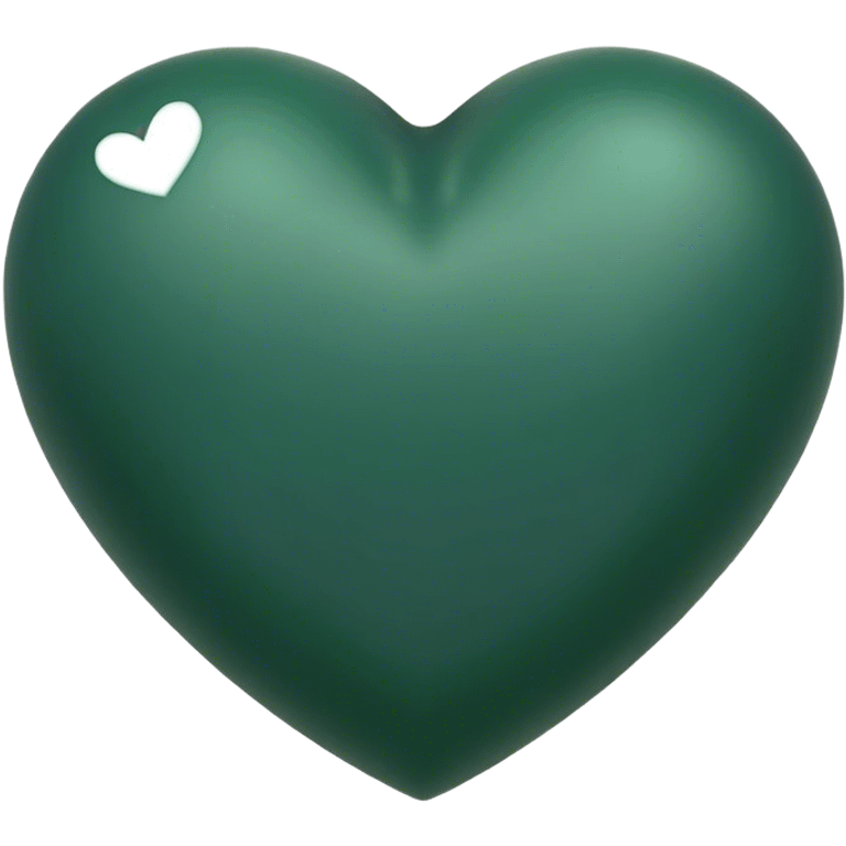 Dark Green Heart emoji