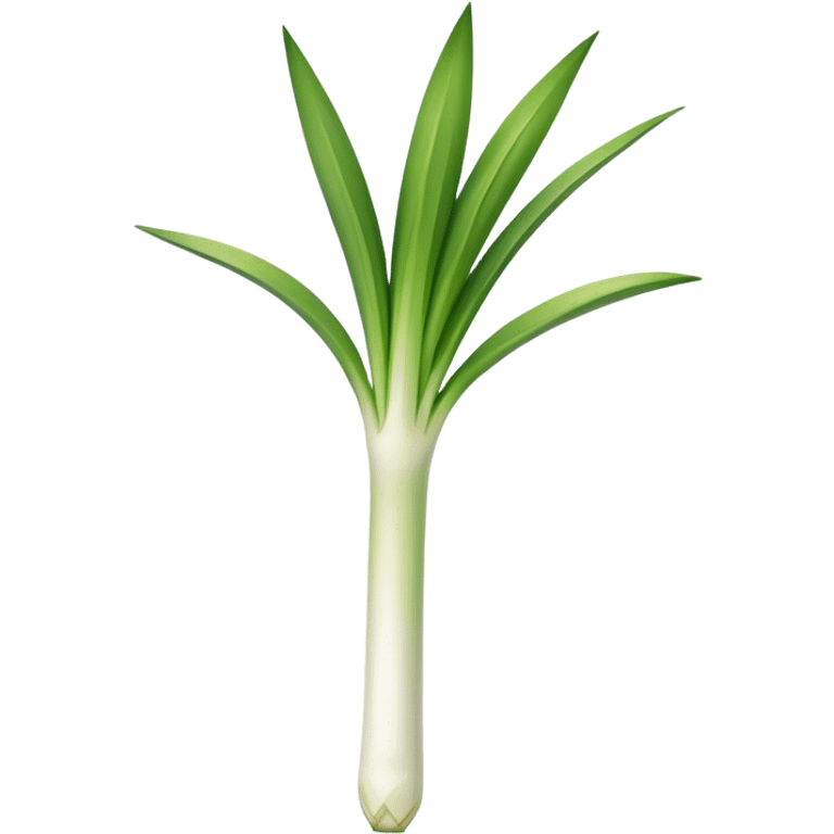 skinny leek emoji