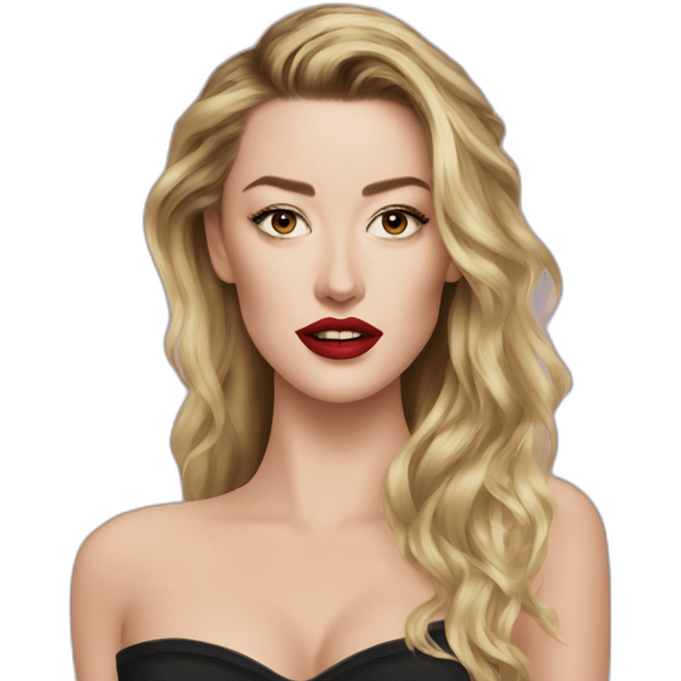 amber heard emoji