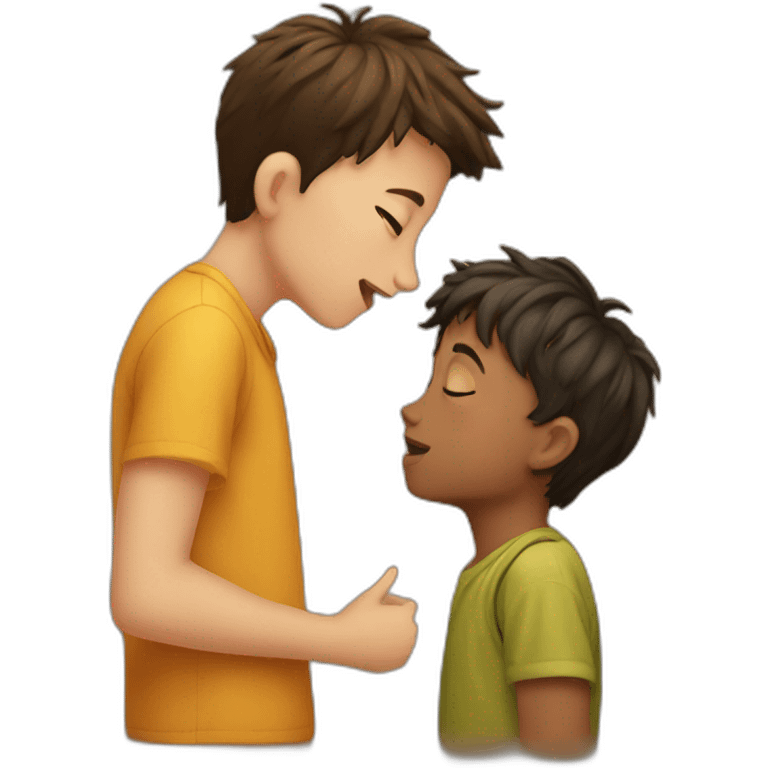 Boy kissing Boy emoji