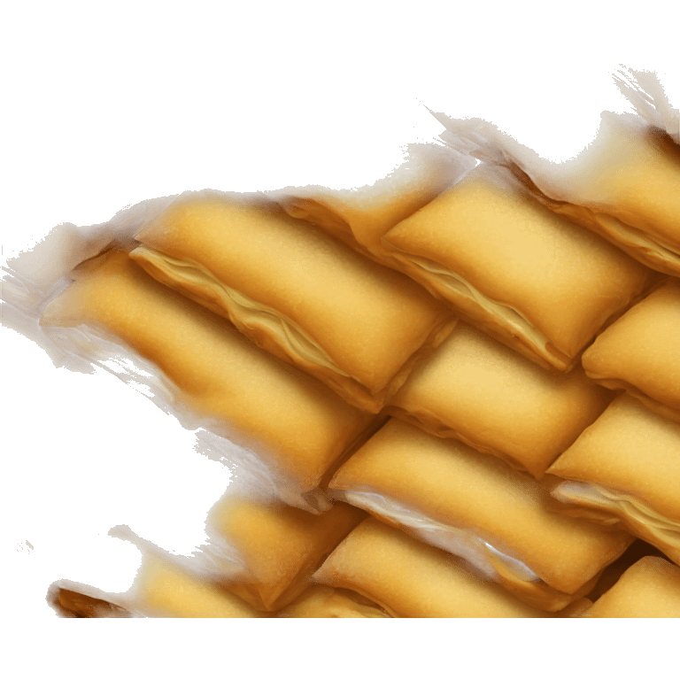 thick baklava with happy face emoji