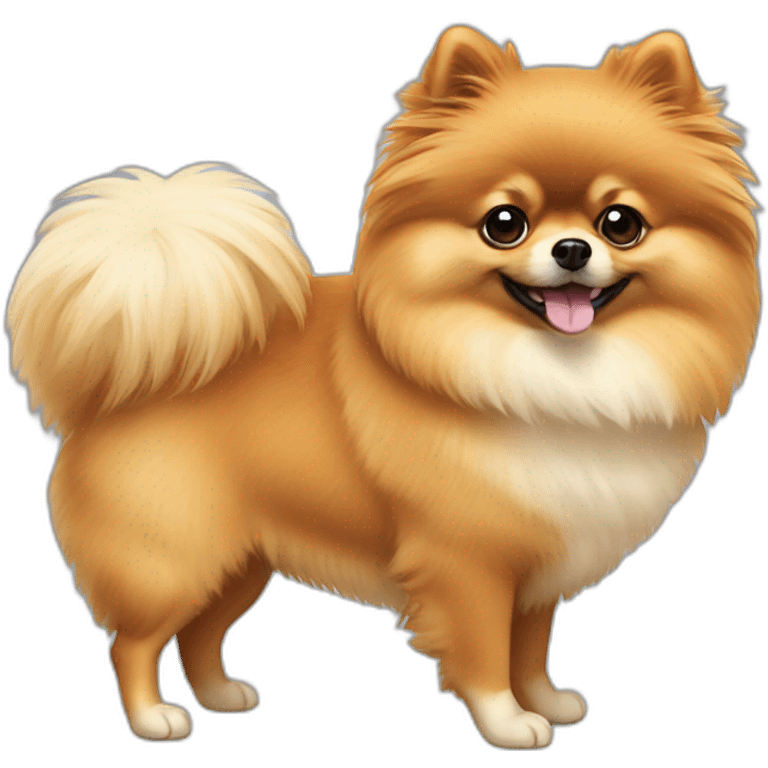 pomeranian dog emoji