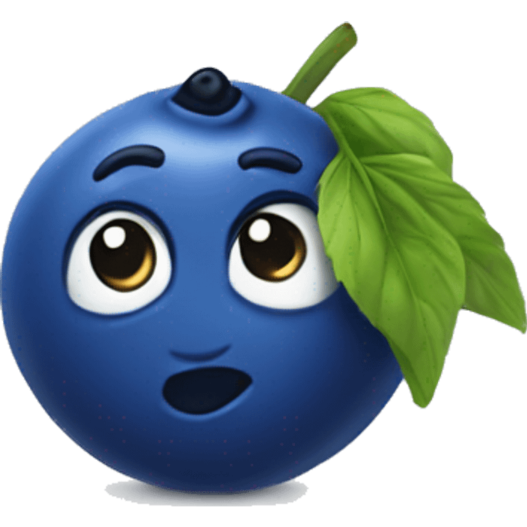 blueberry mufifn emoji