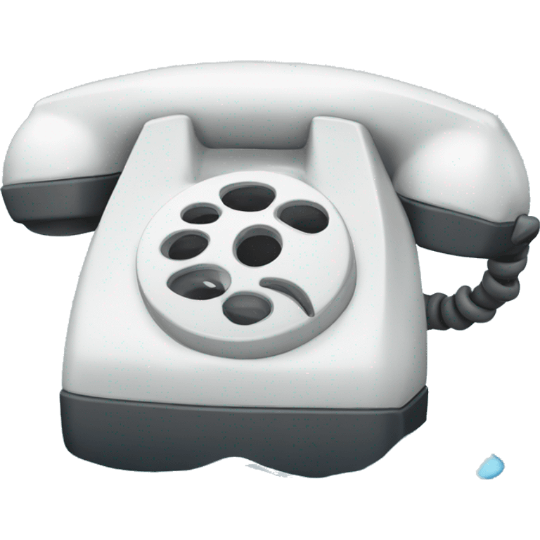 Telefono che va in acqua  emoji