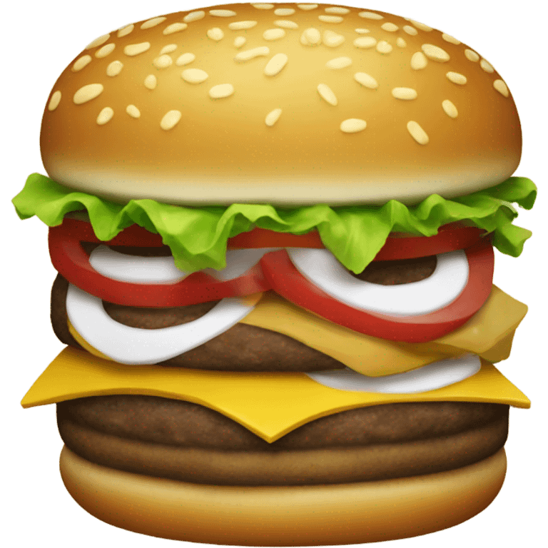 Burger aus Gold  emoji