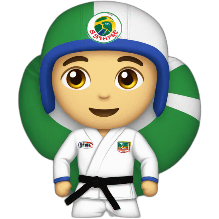 Brazilian jiu jitsu emoji