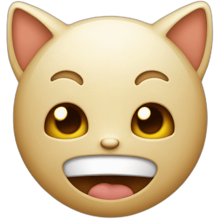 A mewing face emoji