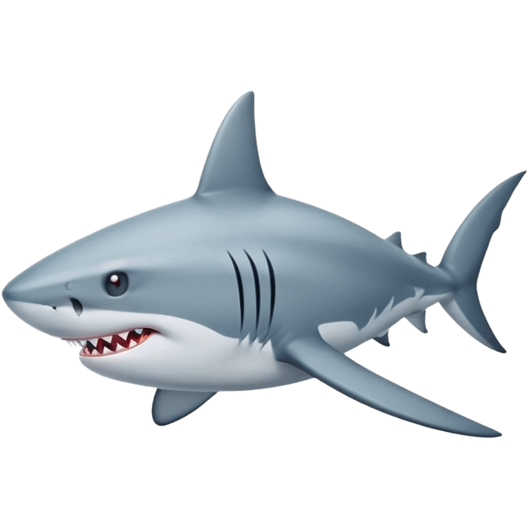 Shark with emoji