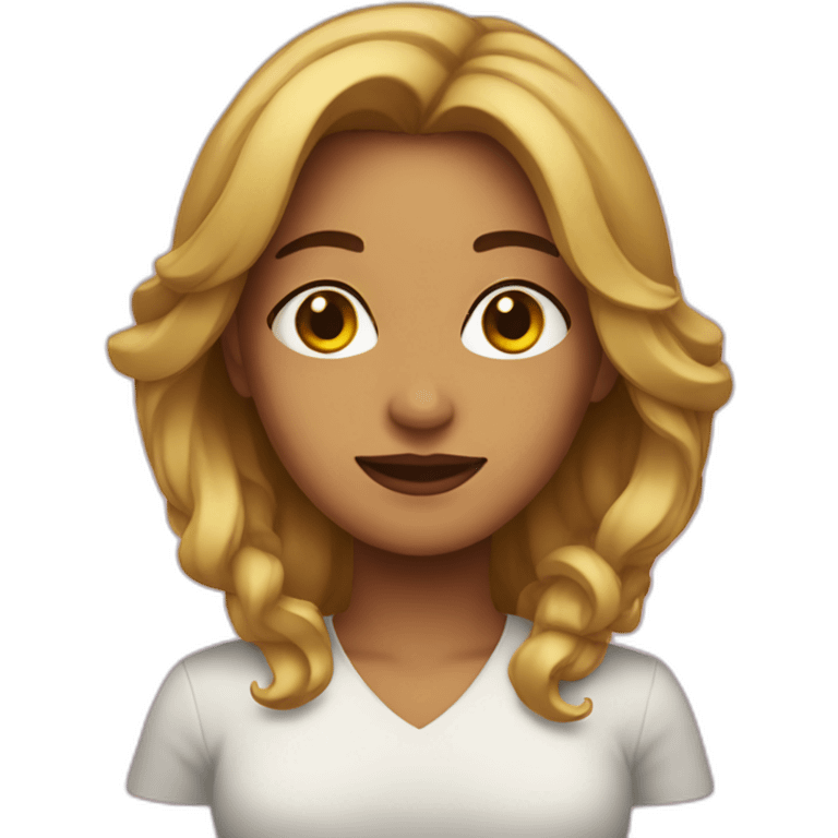 mujer enojada emoji