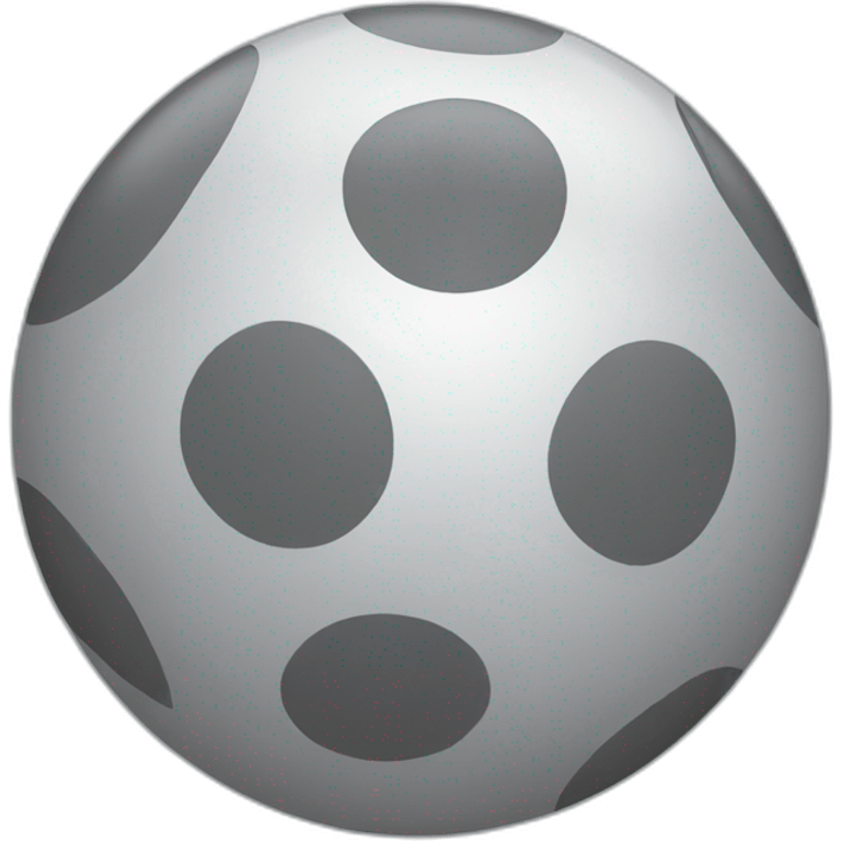 grey ball emoji