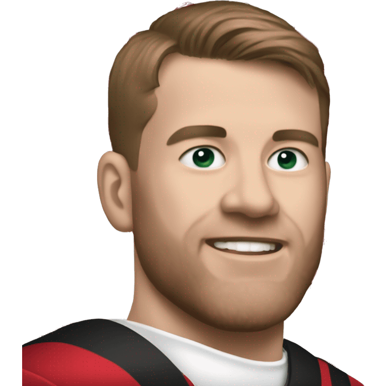 Nebraska cornhuskers logo with Patrick Mahoney emoji