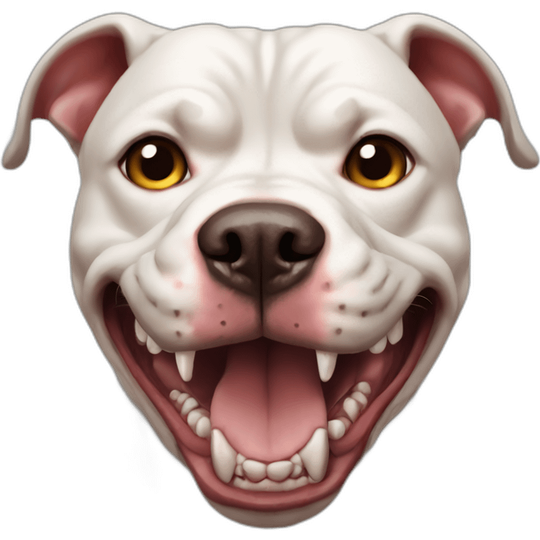 demonic pit bull emoji