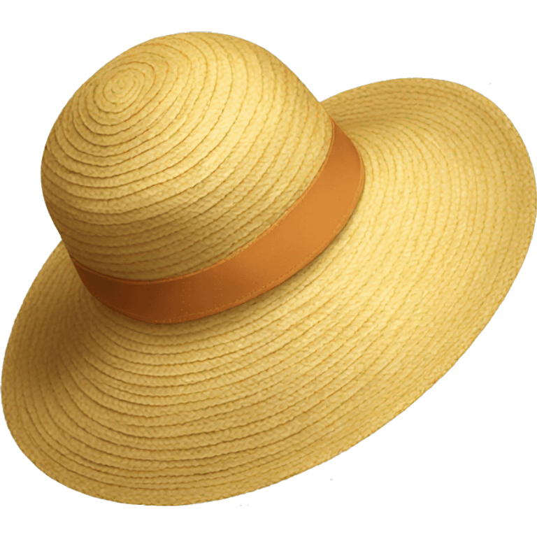  sun hat emoji