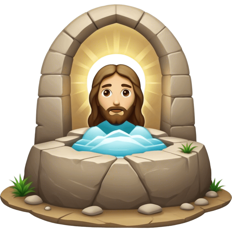 Jesus’ empty tomb  emoji