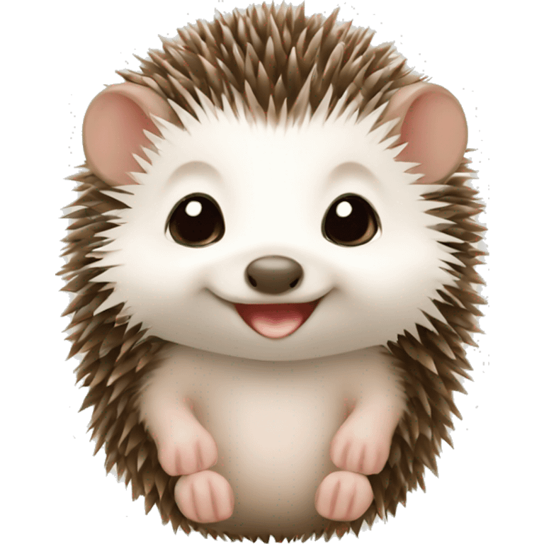 newborn baby hedgehog emoji