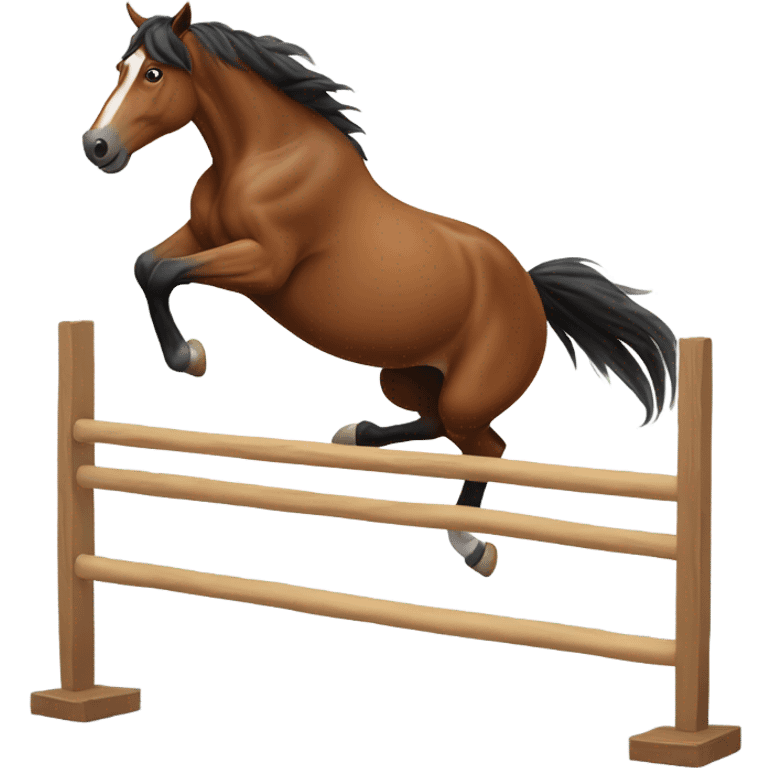 Horse jumping  emoji