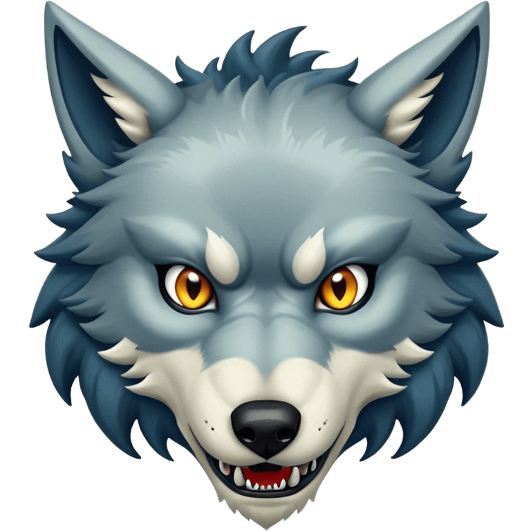 Fenrir wolf monstrous emoji