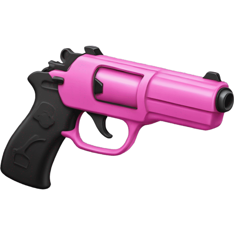 pink gun emoji