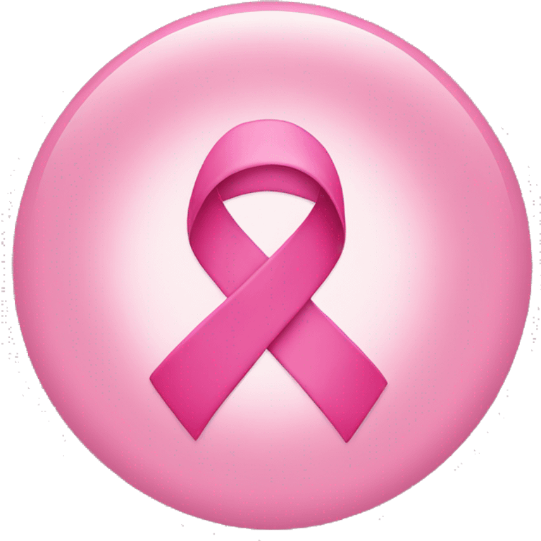 Breast cancer awareness emoji