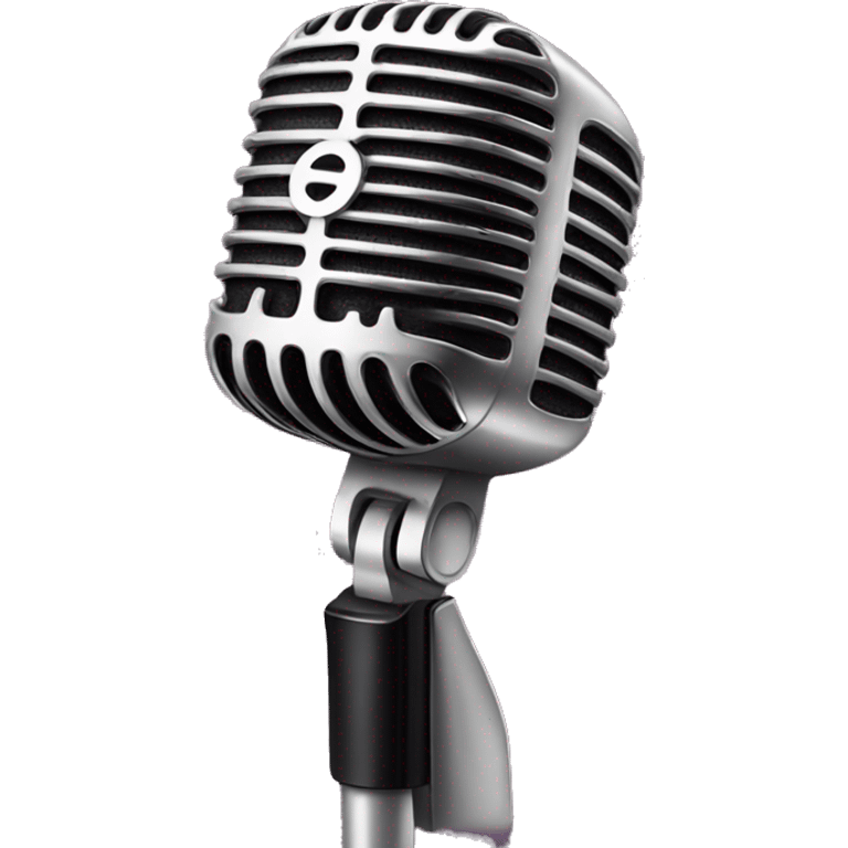 Singer Popstar microphone  emoji