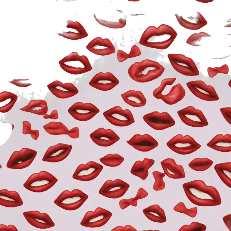 Kiss print emoji