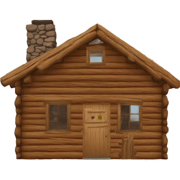 Log home emoji