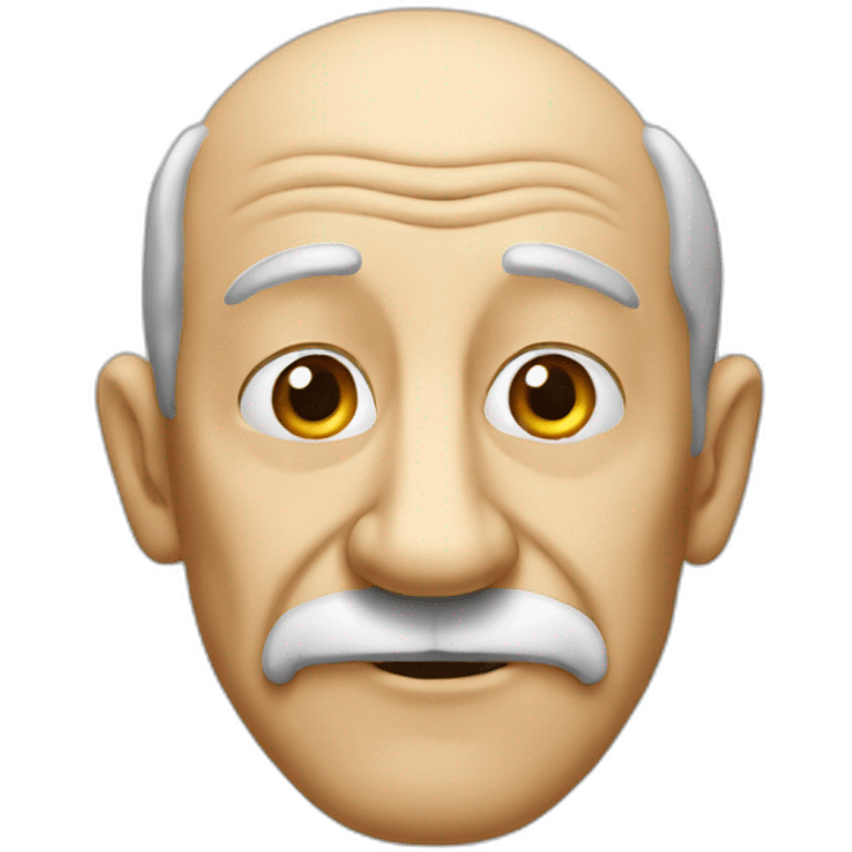 old gentleman big nose emoji