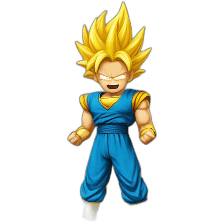 Un super sayan emoji