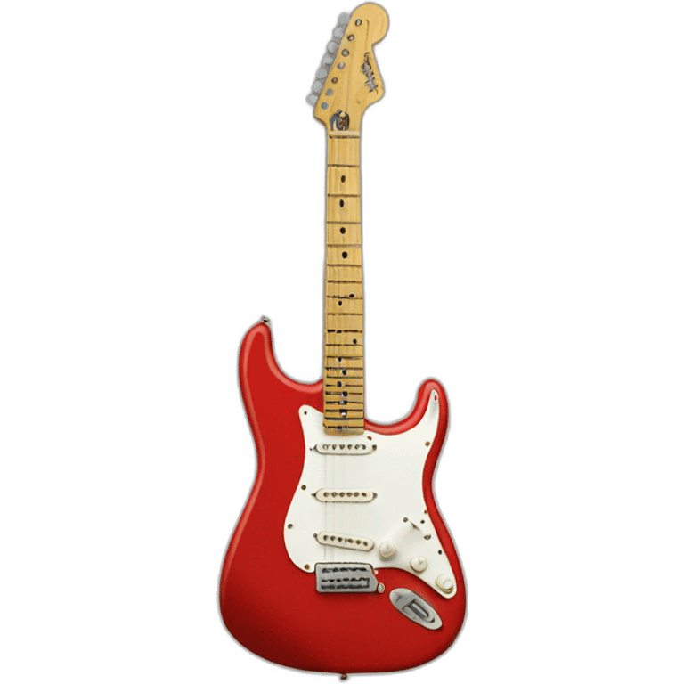 fender-stratocaster-red emoji