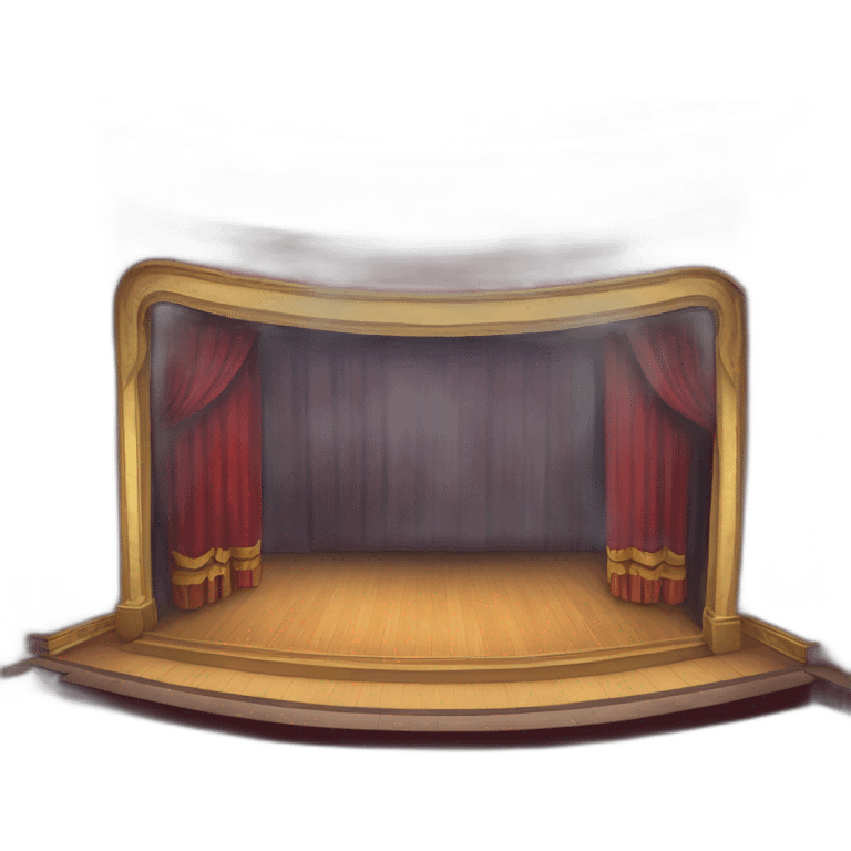 theater courtains emoji