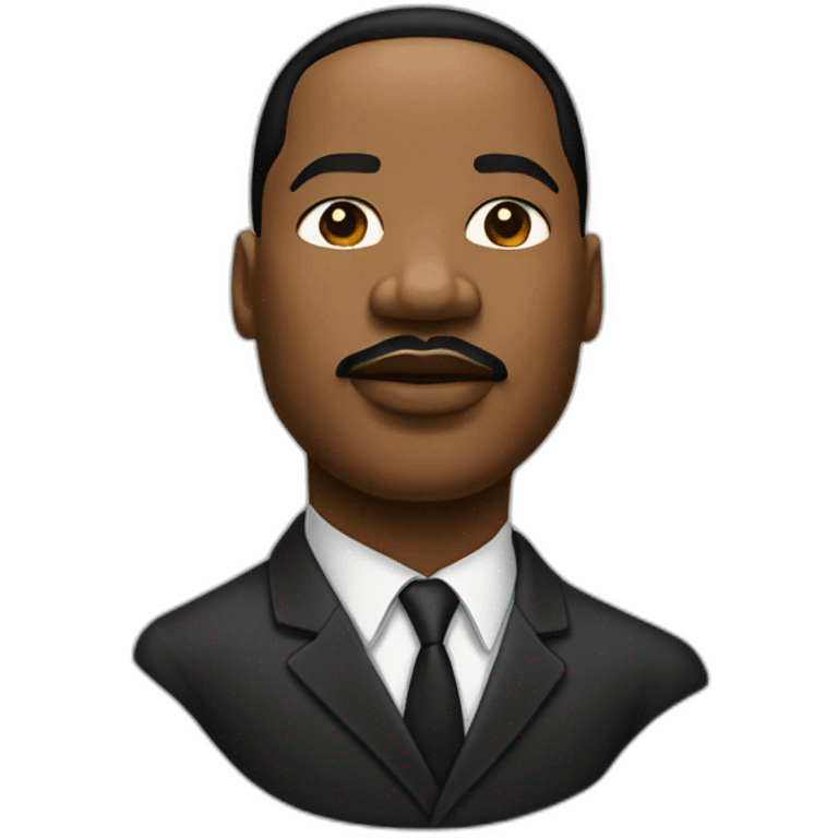 Martin Luther king JR emoji