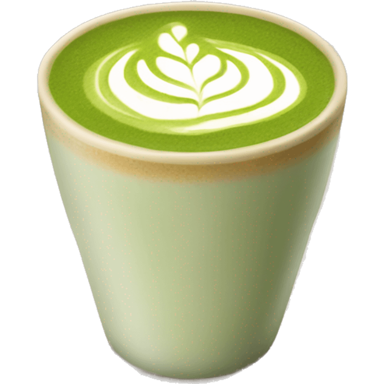 Matcha latte emoji