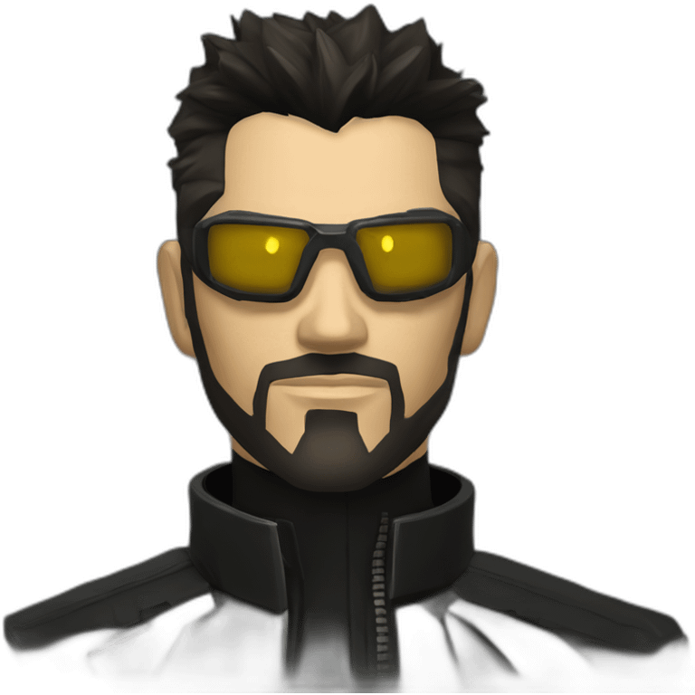 deus ex adam jensen emoji