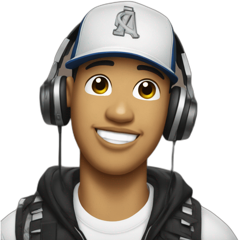 Daddy yankee con audifonos emoji