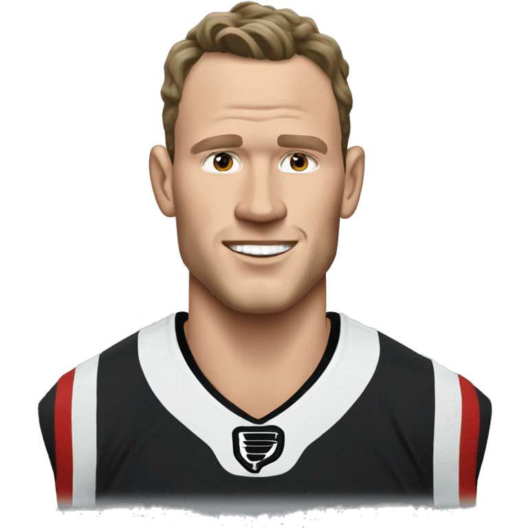 Jonathan Toews as beach bum emoji