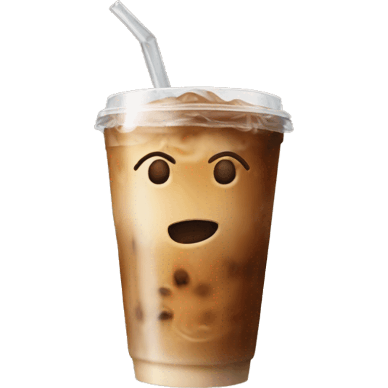 iced coffee emoji