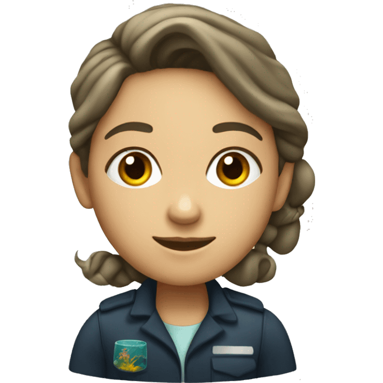 marine biologist that is a girl emoji