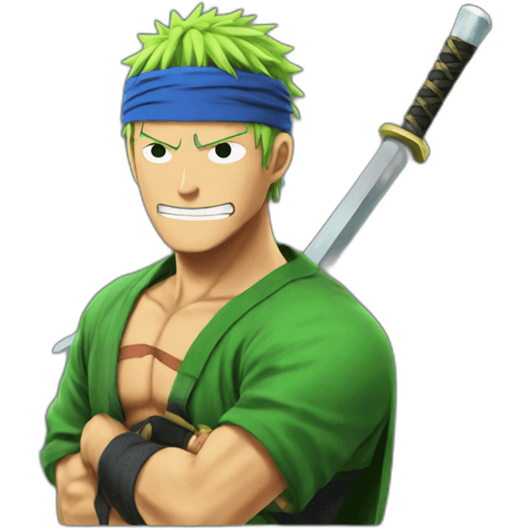 Zoro de one piece emoji