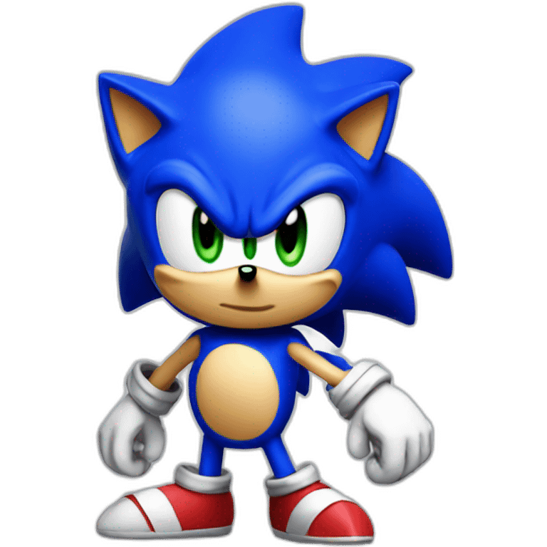 cute sonic emoji