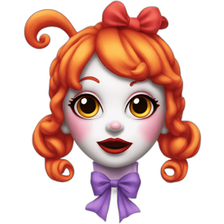 Circus baby emoji