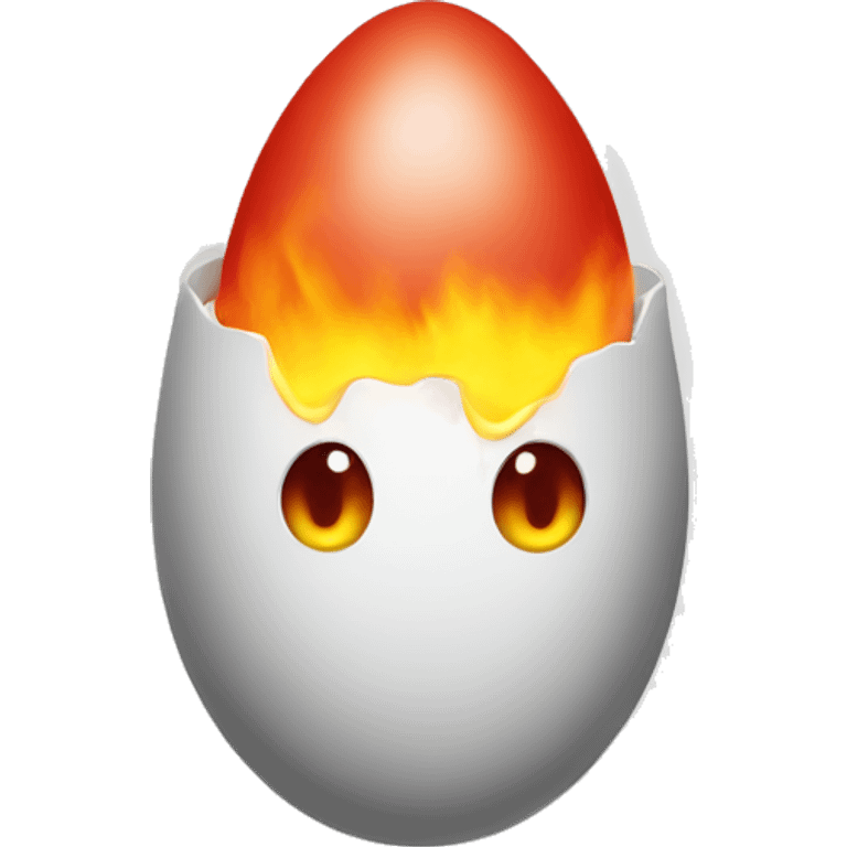 Devilish egg emoji