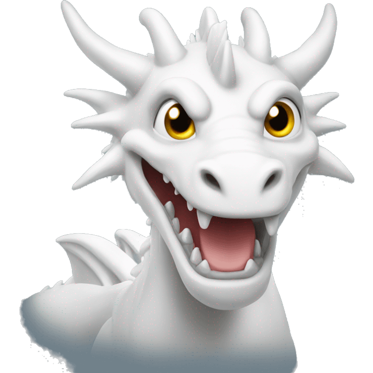 white dragon emoji