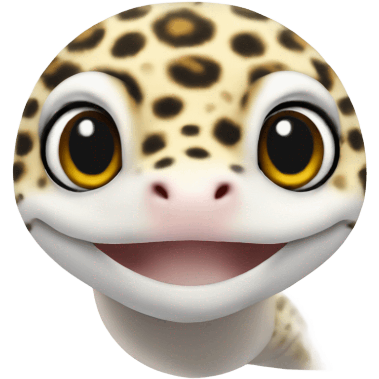 leopard gecko White emoji