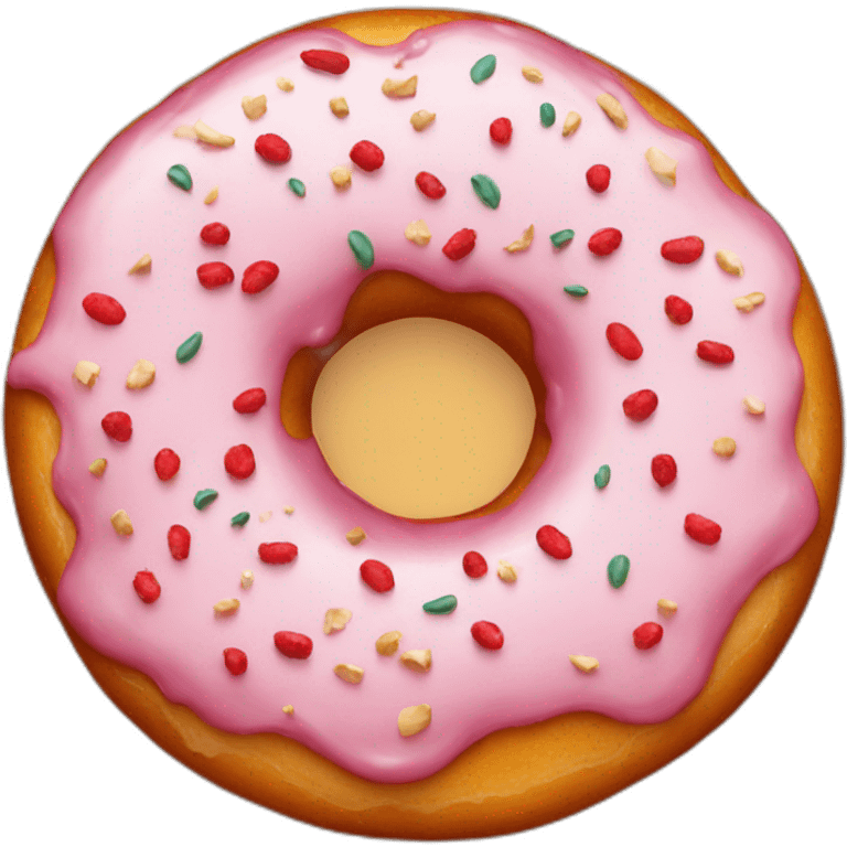 apple donut emoji