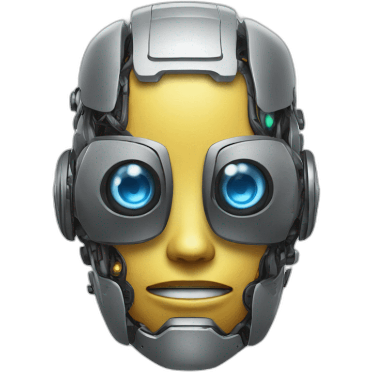 z on robot head emoji