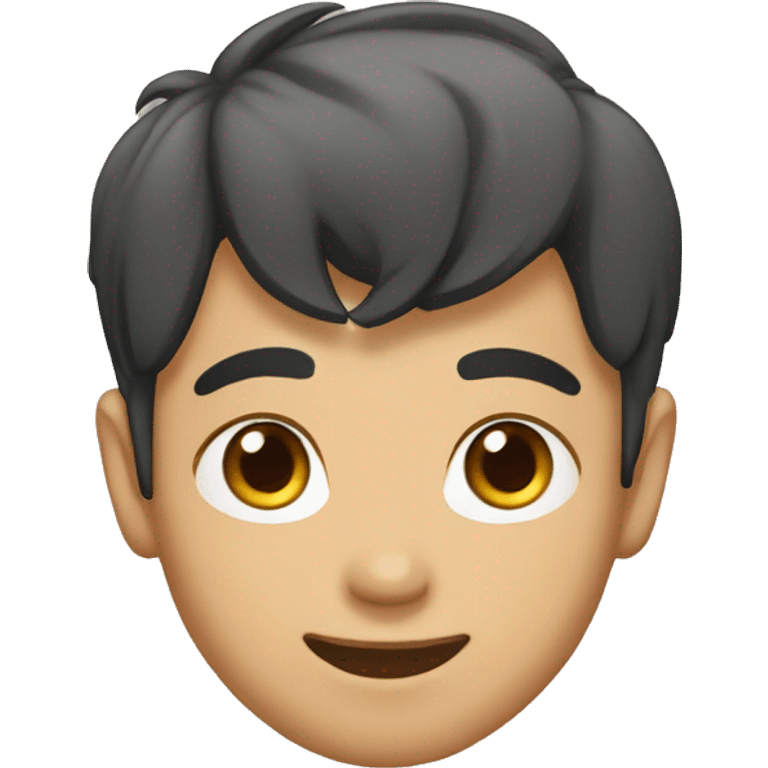 asian boy waje up emoji